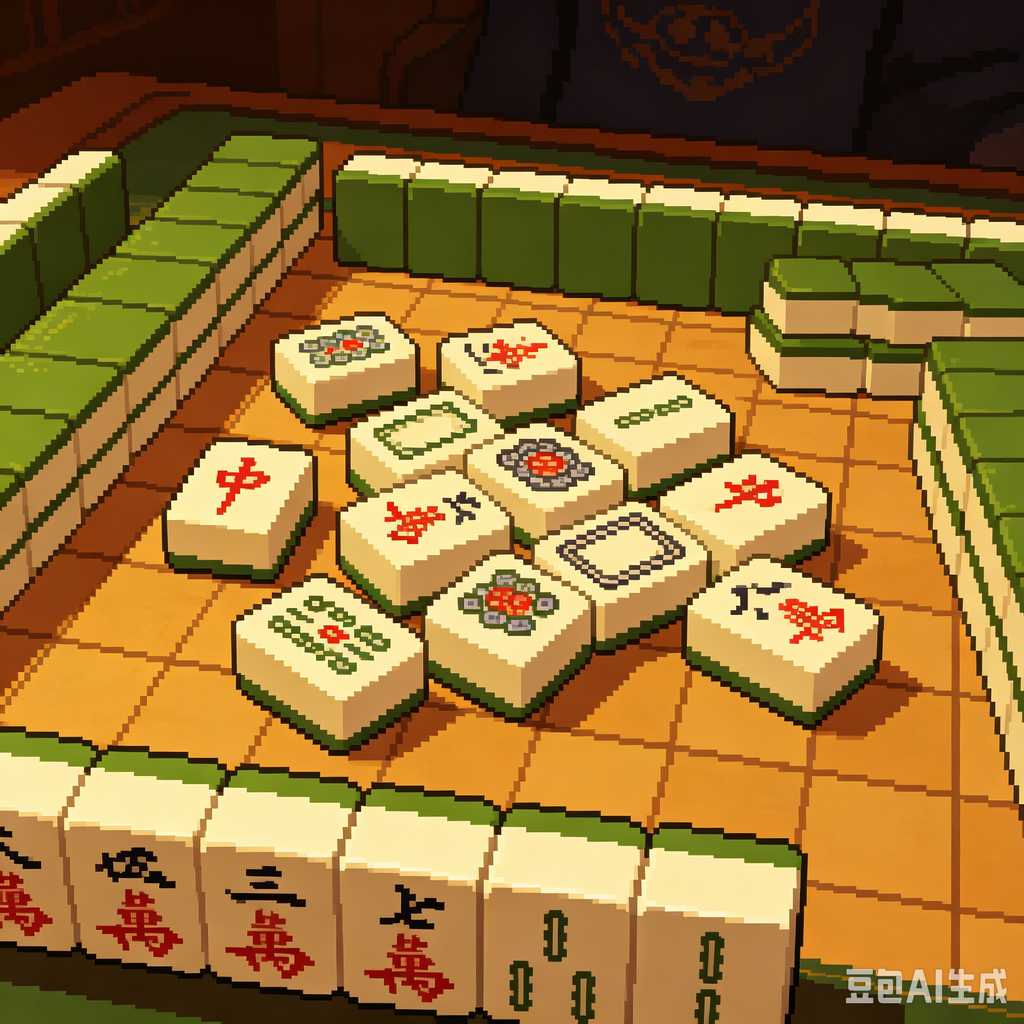 high definition print mahjong tiles