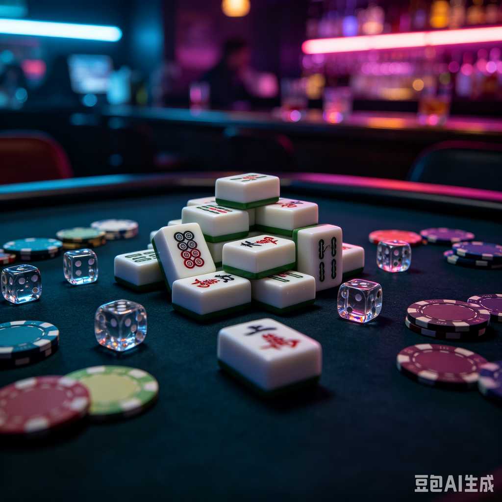 classic oriental board game mahjong