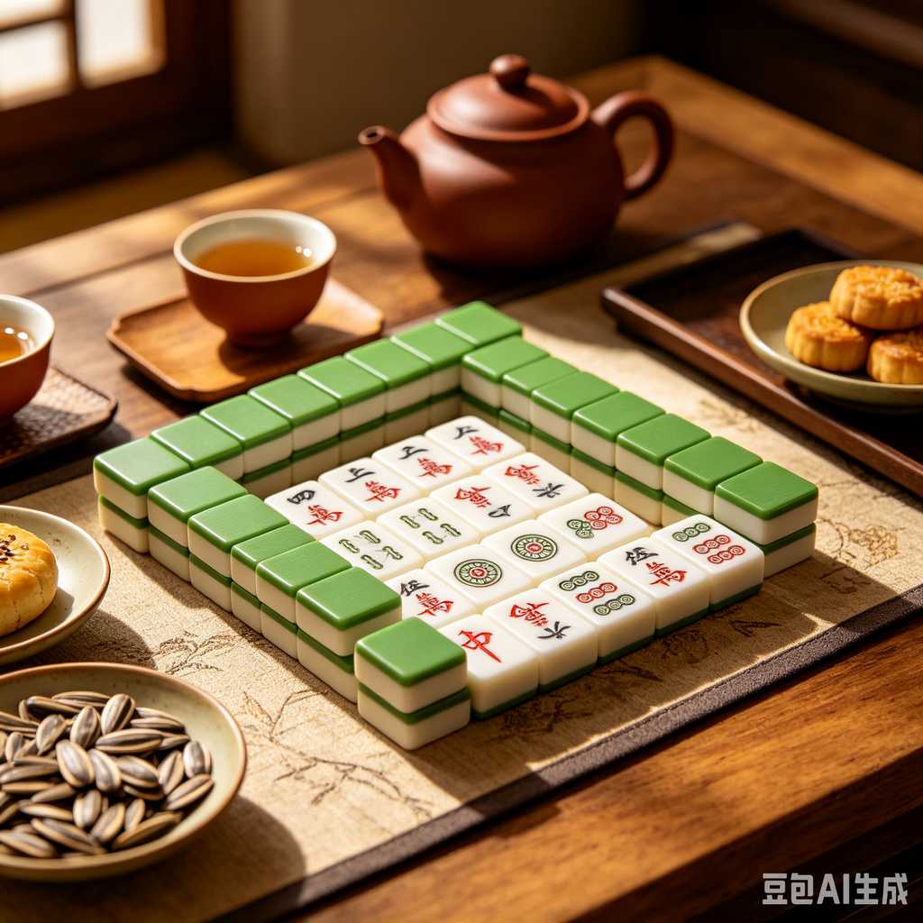 water resistant print mahjong tiles